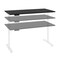 Bestar Bestar Viva 60W x 30D Electric Standing Desk in black 19867-000018 - alternate 7